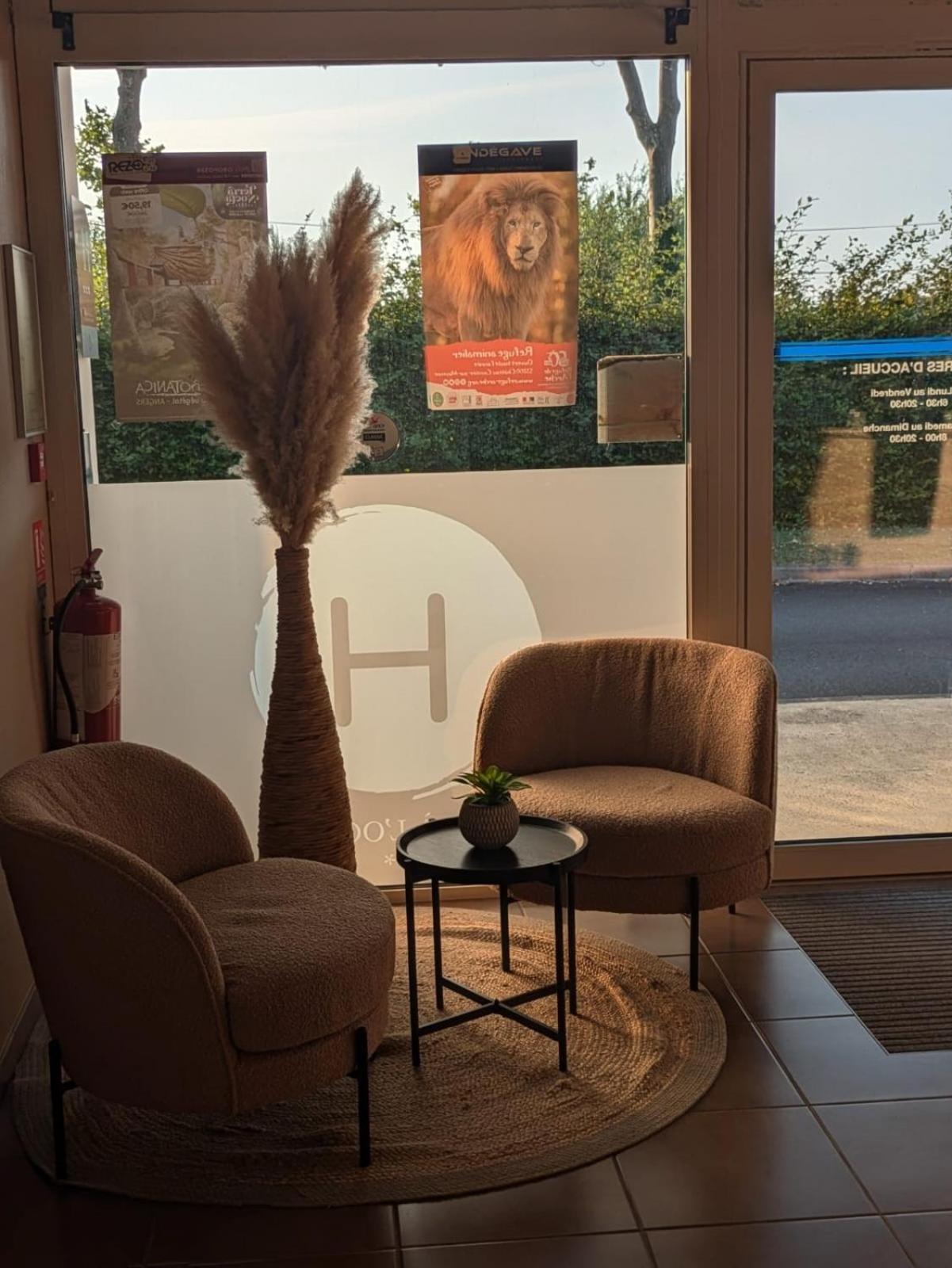 Verrieres-en-Anjou Hotel L'Oceane Angers Parc Expo מראה חיצוני תמונה